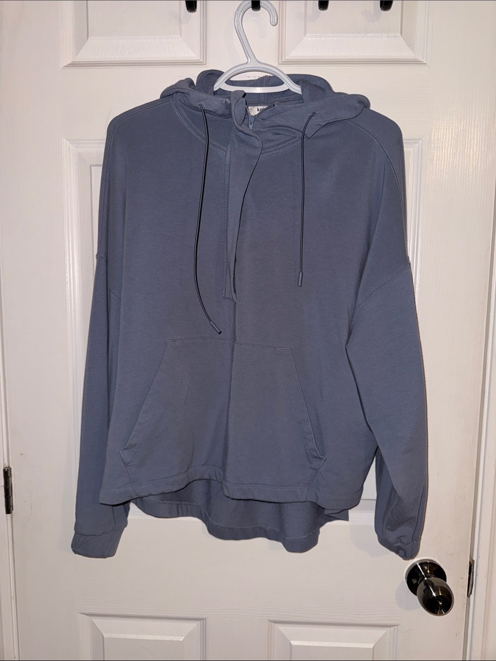 knix Dusty Blue Pullover Sweatshirt OVERSIZED